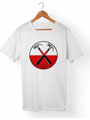 Muggkuppa Pink Floyd Beyaz T-Shirt