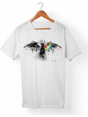 Muggkuppa Pink Floyd Beyaz T-Shirt