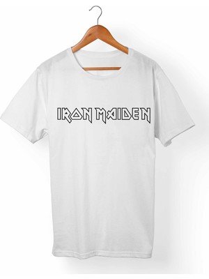 Muggkuppa İron Maiden Beyaz T-Shirt