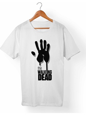 Muggkuppa The Walking Dead Beyaz T-Shirt