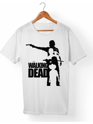 Muggkuppa The Walking Dead Beyaz T-Shirt
