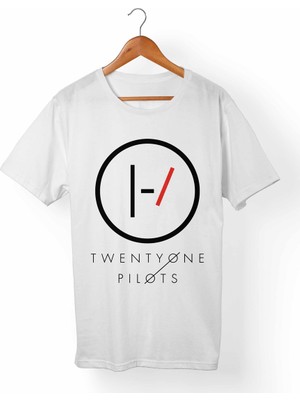Muggkuppa Twenty One Pilots Beyaz T-Shirt