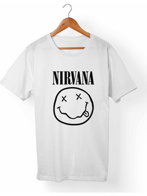 Muggkuppa Nirvana Beyaz T-Shirt