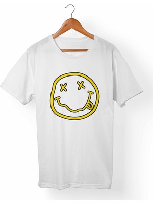 Muggkuppa Nirvana Beyaz T-Shirt