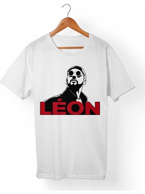 Muggkuppa Leon-Mathilda Beyaz T-Shirt