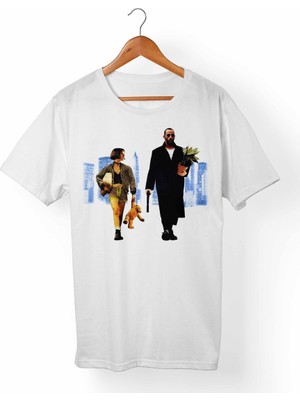 Muggkuppa Leon-Mathilda Beyaz T-Shirt