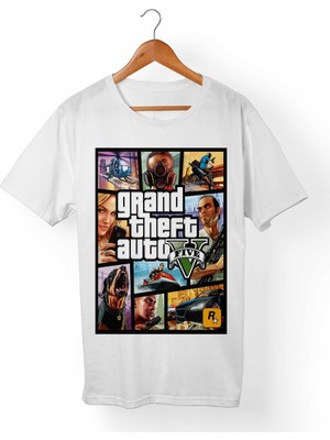 Muggkuppa Grand Theft Auto Gta Beyaz T-Shirt