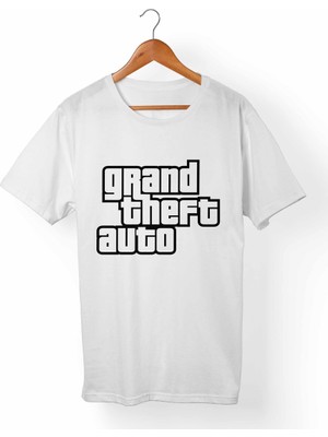 Muggkuppa Grand Theft Auto Gta Beyaz T-Shirt