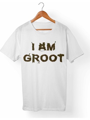Muggkuppa İ'M Groot Beyaz T-Shirt