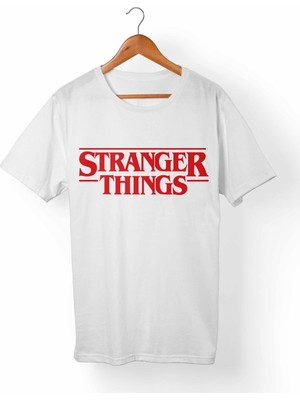Muggkuppa Stranger Things Beyaz T-Shirt