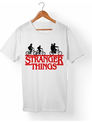 Muggkuppa Stranger Things Beyaz T-Shirt