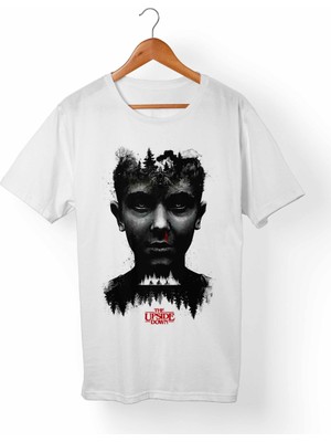 Muggkuppa Stranger Things Beyaz T-Shirt
