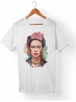 Muggkuppa Frida Kahlo Beyaz T-Shirt