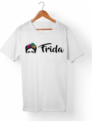 Muggkuppa Frida Kahlo Beyaz T-Shirt