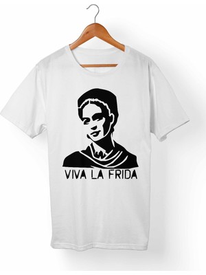 Muggkuppa Frida Kahlo Beyaz T-Shirt