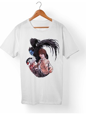 Muggkuppa Death Note-Ryuk Beyaz T-Shirt
