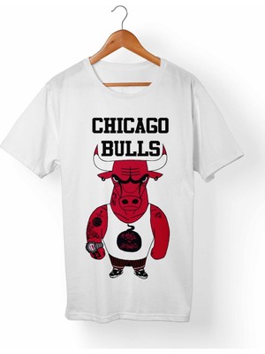 Muggkuppa Chicago Bulls Beyaz T-Shirt