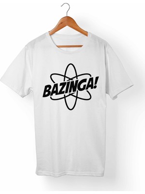 Muggkuppa The Big Bang Bazinga Beyaz T-Shirt