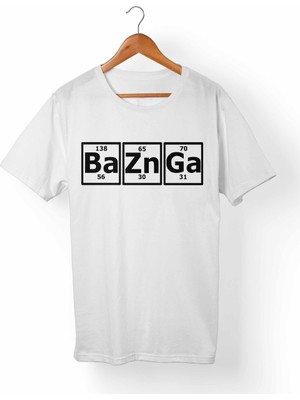 Muggkuppa The Big Bang Bazinga Beyaz T-Shirt