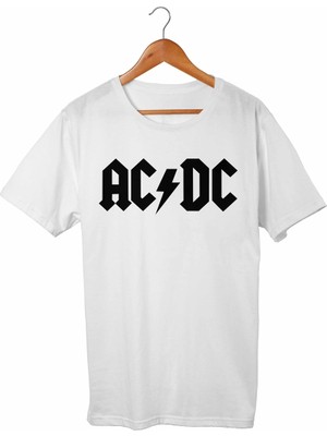 Muggkuppa Ac Dc Beyaz T-Shirt