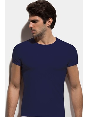 Bross Siyah 1041 Lycralı Bisiklet Yaka Erkek Fanila