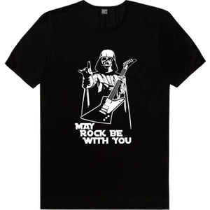 Rocker Darth Vader Siyah Kısa Kollu T-Shirt
