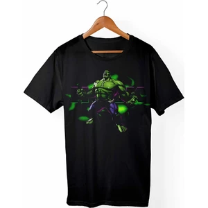 Hulk-Marvel Siyah T-Shirt