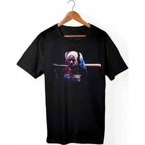 Harley Quinn Siyah T-Shirt