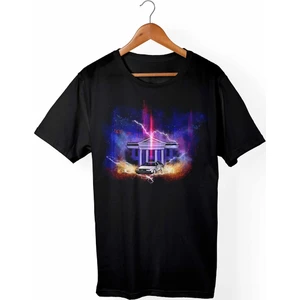 Back To Future -Geleceğe Dönüş Siyah T-Shirt