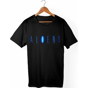 Aliens Siyah T-Shirt