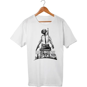 Pubg Beyaz T-Shirt
