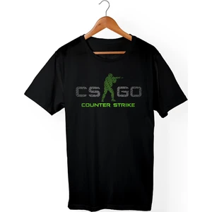 Cs-Go Logo Siyah T-Shirt