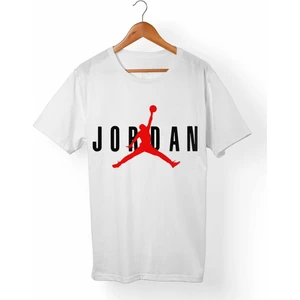 M.Jordan-Nba Unisex-Kadın Beyaz T-Shirt