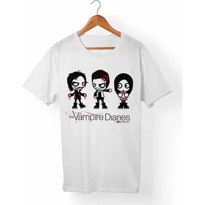 Vampire Diaries Beyaz T-Shirt