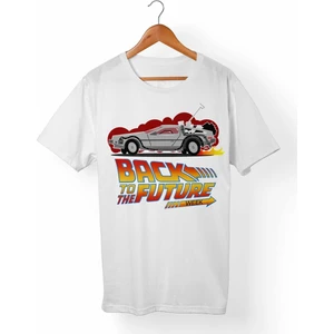 Back The Future-Geleceğe Dönüş Beyaz T-Shirt