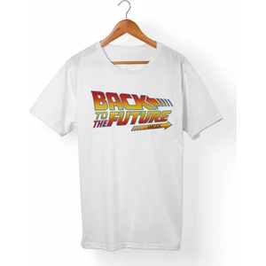 Back The Future-Geleceğe Dönüş Beyaz T-Shirt