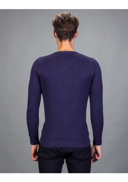 Bisiklet Yaka Erkek Kazak modelleri