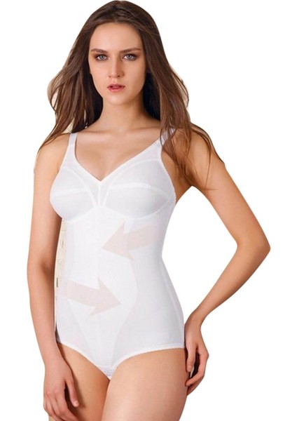 Üst Beden Toparlayıcı Kalın Askılı Body Korse 5204 fırsatları