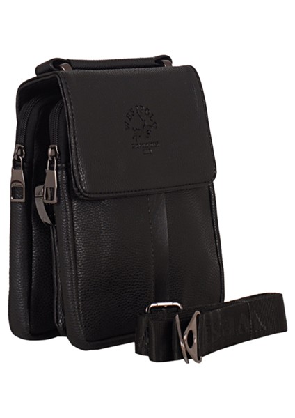 West Polo 5001 Erkek Portföy Siyah