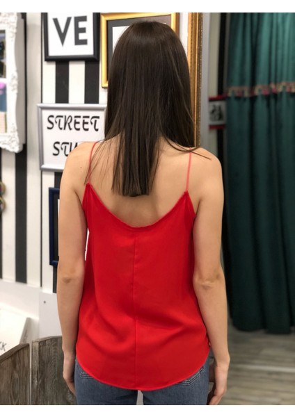 Kırmızı Dantelli Atlet fiyatları