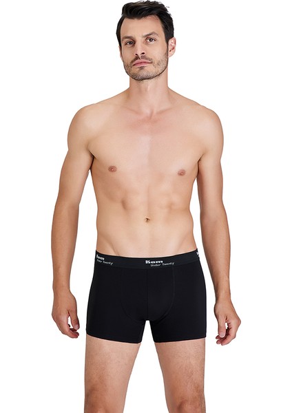 Erkek Tight 2li Boxer Siyah 44BX10191