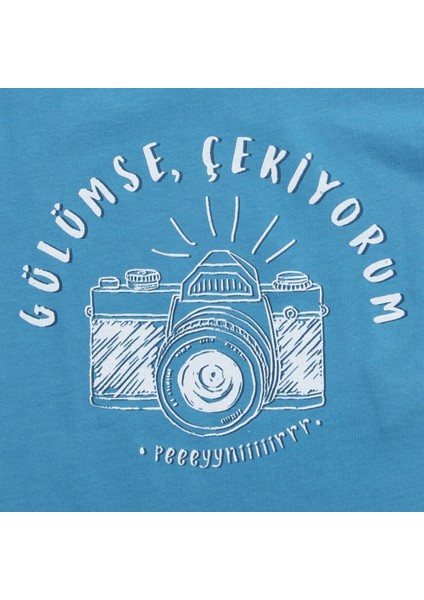 Kız Çocuk T-Shirt Nane (3-7 Yaş)