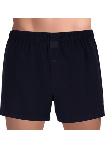 Cottonizm Erkek Boxer %100 Pamuk Siyah