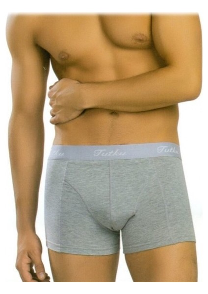 Erkek 6lı Likra Boxer