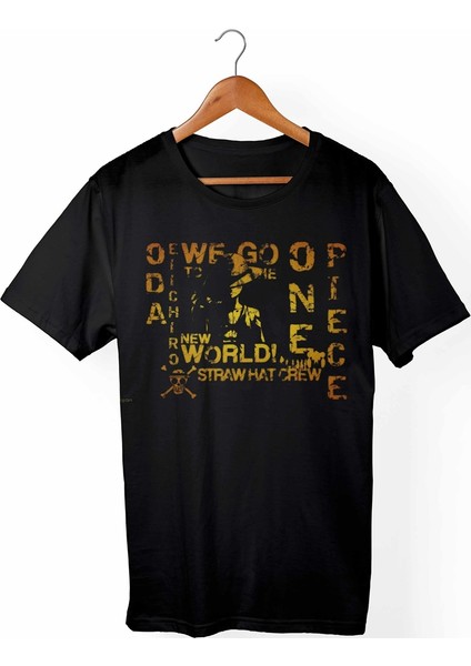 One Piece Siyah T-Shirt