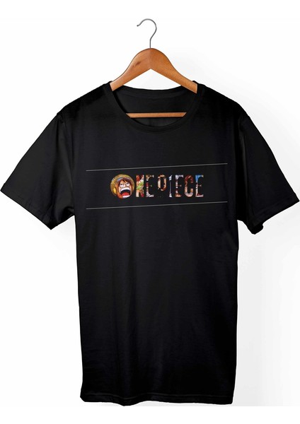 One Piece Siyah T-Shirt