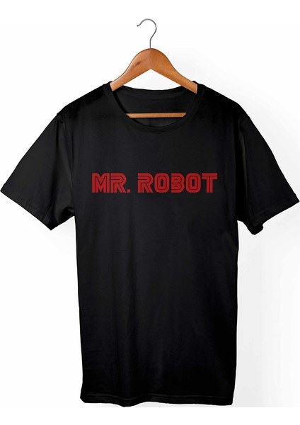 Mr.Robot Siyah T-Shirt