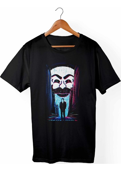 Mr.Robot Siyah T-Shirt