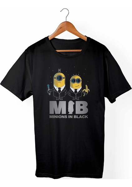 Minions Siyah T-Shirt