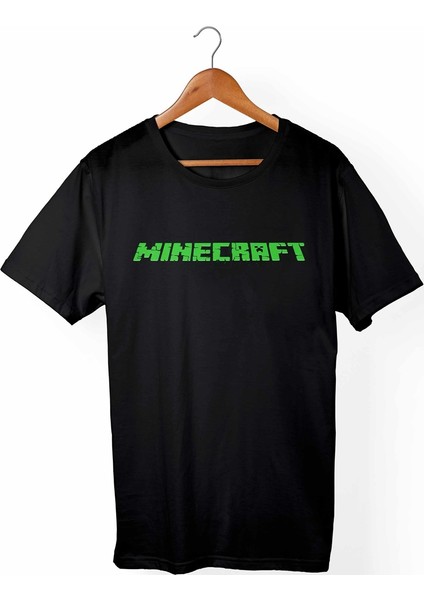 Minecraft Siyah T-Shirt